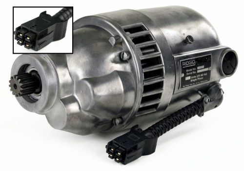 SDT 87740 Rebuilt RIDGID ® 300 Motor &amp; Gearbox 3177 with Black Plug