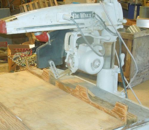 Dewalt #UOS GE, 16&#034; Radial Arm Saw, 5HP 3Phase 230V, H Duty, with metal stand
