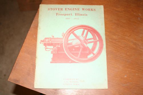 VINTAGE STOVER ENGINE WORKS MAGAZINE,, CATALOG, GAS ENGINE, HIT MISS