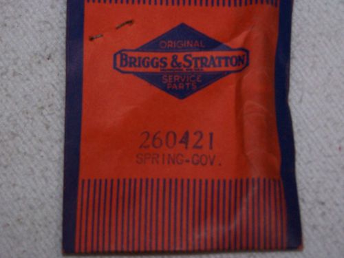 antique  briggs and stratton gov. spring part # 260421