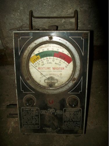 Mixture master combustion indicator test tool vintage combustion indicator for sale