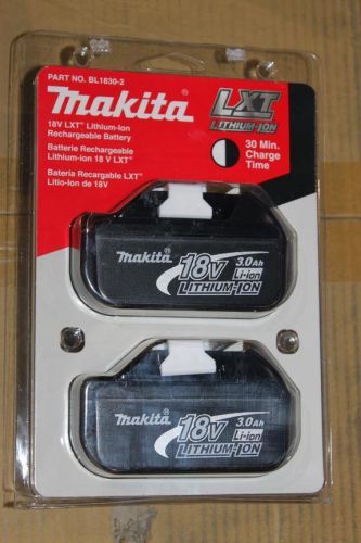 Makita BL1830-2 18-Volt 3.0 AH Battery, 2-Pack