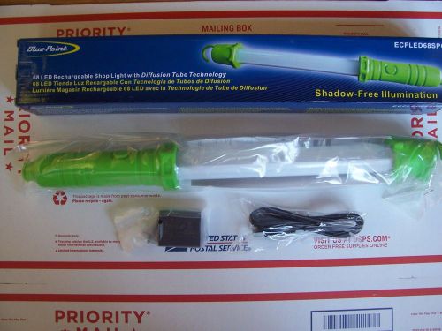 New blue point 68 led rechargeable shop light with diffusion tube technology for sale