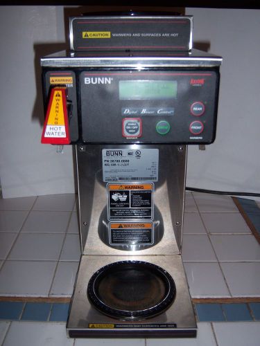 Bunn AXIOM-15-3 Automatic Coffee Brewer, 2 Upper &amp; 1 Lower Warmers, 120V*