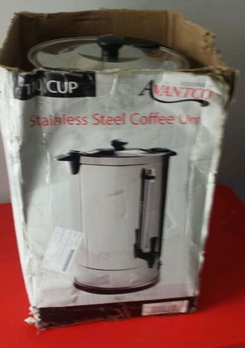 110 stainless steel coffee urn