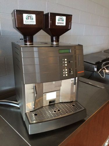Schaerer Espresso Machine Verismo 701 Starbucks Dual Hopper Grinder Tested