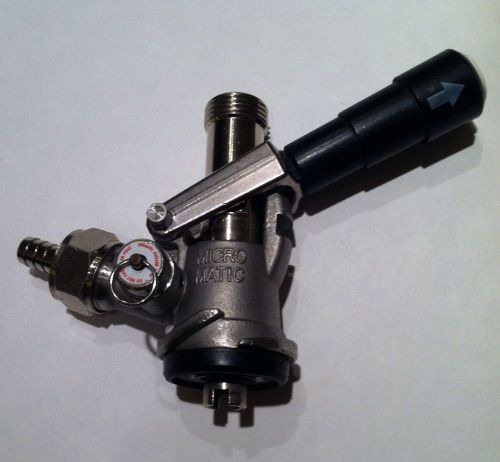Refurbished micro matic s system beer coupler tap sankey stella newcastle for sale
