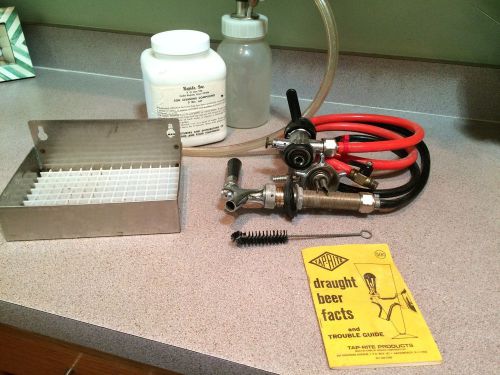 Draft beer setup system with draft line cleaner for sale