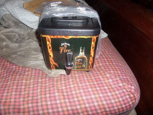 JIM BEAM KENTUCKY FIRE  SHOT CHILLER TAP MACHINE MAN CAVE BAR FREE SHIP