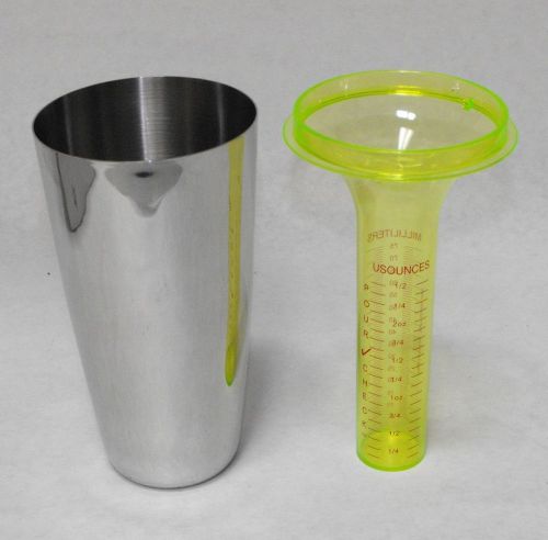 Pour check liquor pour tester with martini shaker  exact pour practice for sale