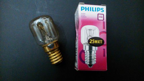 Package 6X Philips oven lamp T25