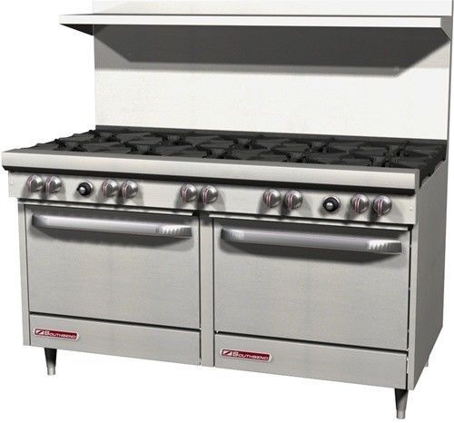 Southbend 60&#034; gas stove,10 burner range with 2 standard oven s60dd for sale
