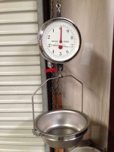 Mettler Toledo 30 lb Hanging Produce Hardware Scale Double Sided Nice!