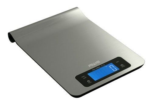 American weigh epsilon digital kitchen scale 11lb x 0.1oz food portioning scales for sale