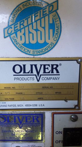 Oliver Bagel Slicer Model 702 Used Good Condition