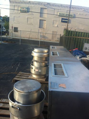 14&#039; Exhaust Hood with Two Fans and Return Air/Ansul