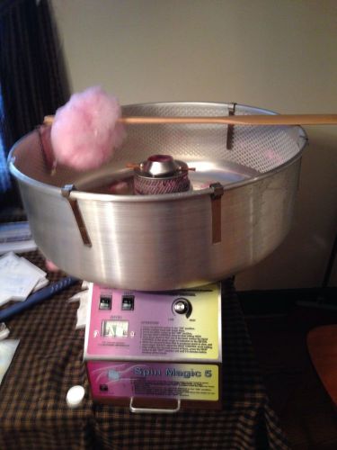 Paragon - Model MS-5 - Spin Magic 5 Cotton Candy Machine w/Metal Bowl..FREE SHIP