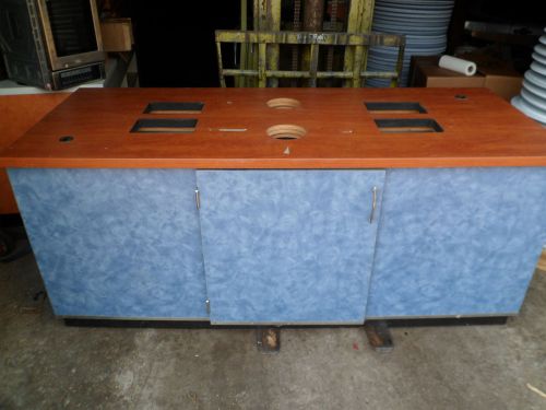 COMMERCIAL CABINET/BEVERAGE BAR/WORKSTATION,HEAVY 3/4&#034; MARINE PLYWOOD CONSTRUCT