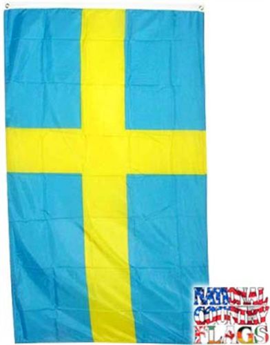 New 3x5 sweden flag swedish national country flags for sale