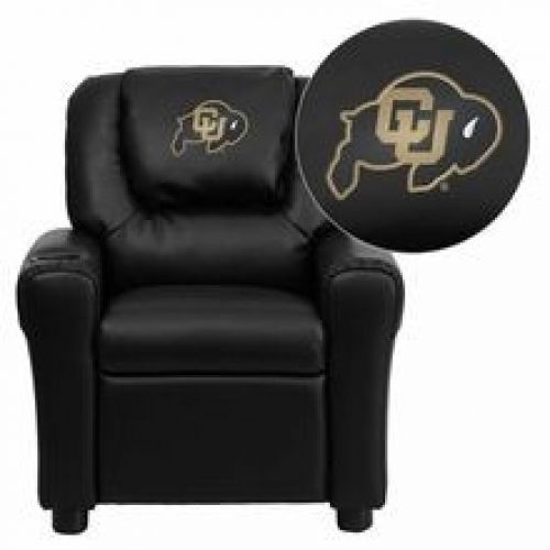 Flash Furniture DG-ULT-KID-BK-40030-EMB-GG Colorado Buffaloes Embroidered Black