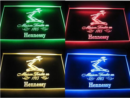 Hennessy Cognac LED Logo for Beer Bar Pub Pool Billiards Club Neon Light Sign