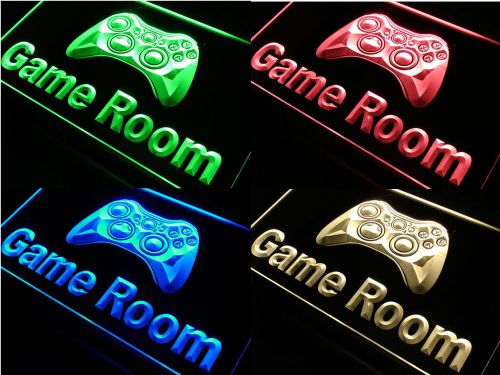 Game room led logo for beer bar pub pool garage billiards club neon light sign for sale