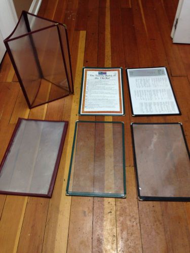 Restaurant Menu Protective Sleeve