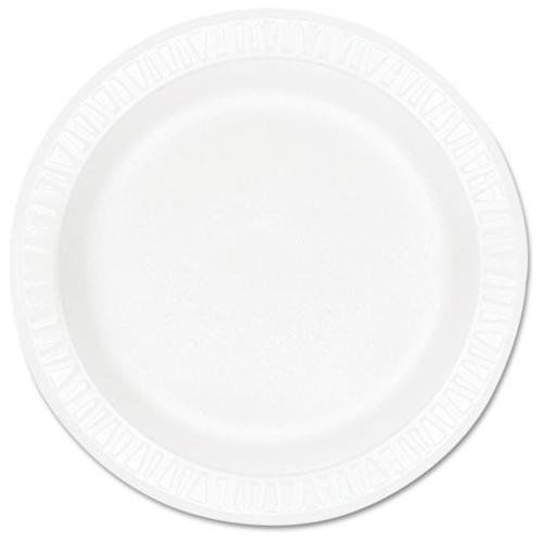 Dart 10pwc concorde foam plate, 10 1/4&#034; diameter, white, 125/pack, 500/carton for sale
