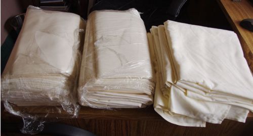27 - 52&#034; x 114&#034; Ivory Color Table Cloths