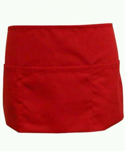 Professional Waitress Red Apron 6 pack