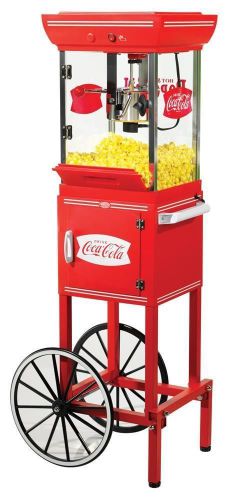 NEW Nostalgia Electrics Popcorn Popper Maker Kettle Machine Circus Stand 48&#034;