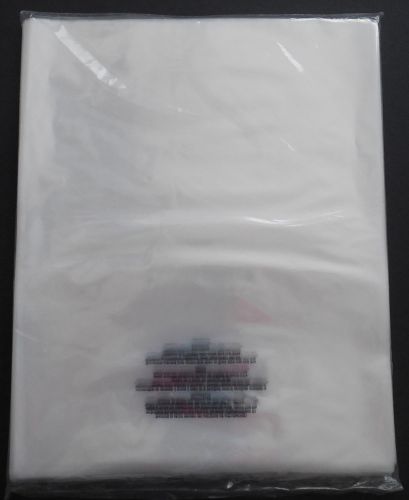 100 12&#034; x 15&#034; 2 mil open end suffocation warning bags for sale