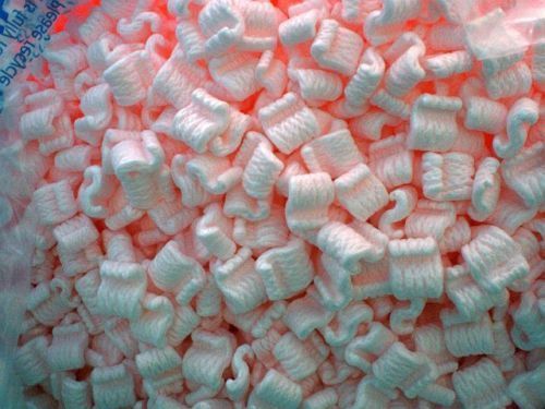 7 cu ft Pink Anti Static Packing Peanuts Popcorn New Clean Fast Ship