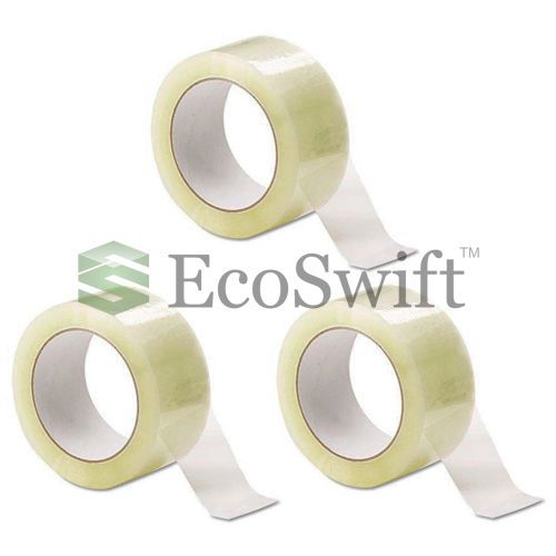 3 rolls carton box sealing packaging packing tape 1.6mil 2&#034; x 110 yard (330 ft) for sale