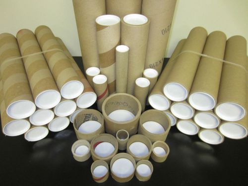 5 SHIPPING TUBES - 2&#034; ID (Inside Diameter) - CUSTOM CUT LENGTHS b/w 1&#034;-24&#034;