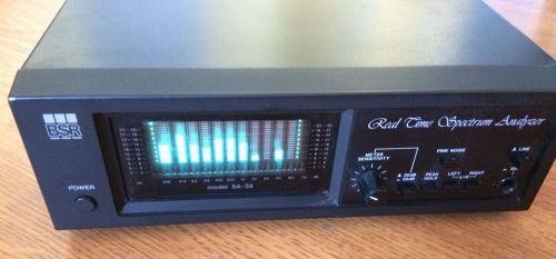 BSR SA-3X Real Time Spectrum Anayzer w/ Pink Noise Generator ISSUES? See VIDEO