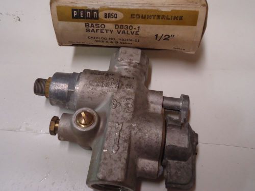 Penn-baso d830-1 safety valve 1/2&#034; for sale