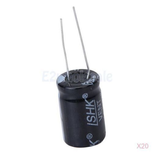 20x radial lead low esr impedance electrolytic capacitor 25v 2200uf high quality for sale