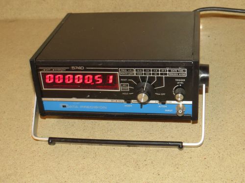 DATA PRECISION 5740 100 MHz DIGITAL FREQUENCY COUNTER (DC1)