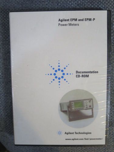 Agilent EPM and EPM-P Power Meter Documentation CD-ROM