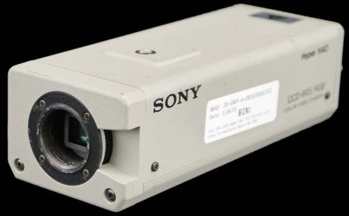Sony DXC-151A Hyper HAD CCD-IRIS/RGB Color Video Surveillance Camera NO LENS
