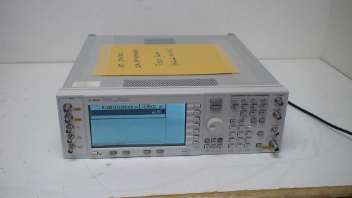 Agilent E4438C  250 kHz - 6 GHz ESG-DP RF Signal Generator op: 5/506/602/UNB/UNJ