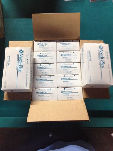 Medi-Plus 3.5&#034;x5 1/4&#034; Autoclave Pouches #98-53025 Lot Of 12 Dentistry Tattoo