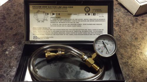 Westwood Products Inc. T15 Vacuum-View Suction Line Analyzer New