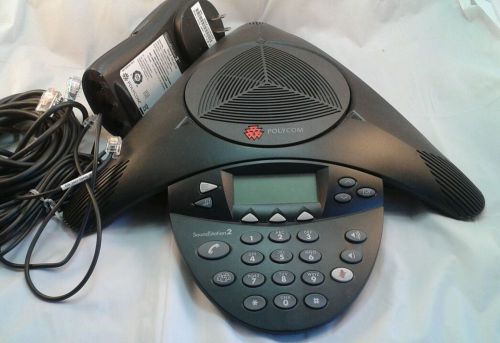 Polycom soundstation2 expandable conference phone (2200-16200-001) for sale
