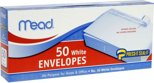 300 Mead White #10 Self-Adhesive Fastrip Envelopes  POST MAIL MAILING GOOD PAPER