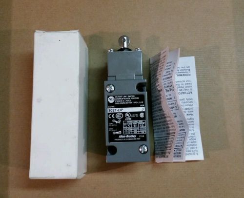 Brand New! Allen Bradley Oiltight Limit Switch #802T-DP Ser J Push Type