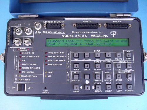 Phoenix Microsystems 5575A - T1 Micro BERT Test Set