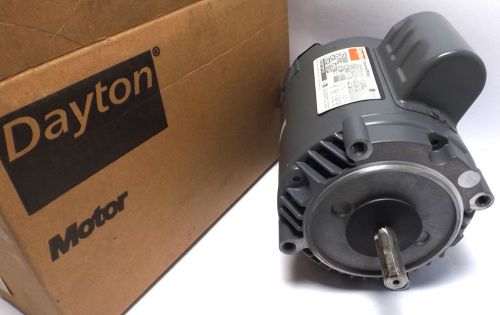 New dayton industrial motor 5k340z 1ph  1/2  hp 1725 rpm for sale