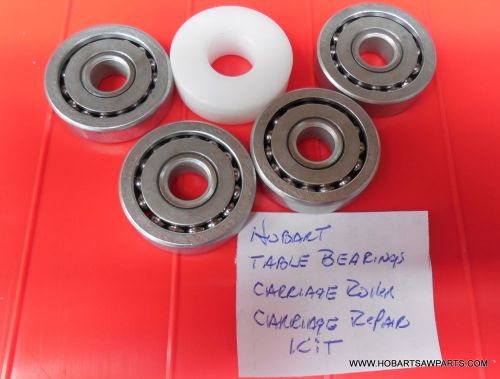 Hobart 5700,5701,5801 table bearings &amp; carriage roller for sale